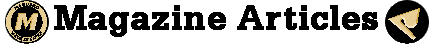 Beginning of Magazine Articles