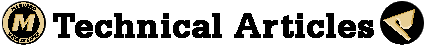 Beginning of Technical Articles