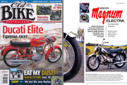 Magazine article Marusho Magnum Electra in Australian magazine Old Bike Australasia