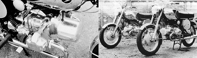 C-105 Engine and C-103/C-105 Bikes