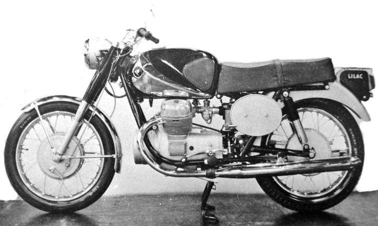 1961 Lilac Motorcycle model M-330 prototype 332cc