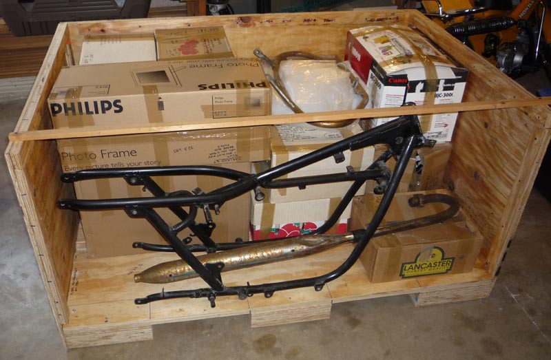 Marusho ST for sale at MarushoLilac.com: Crated bike